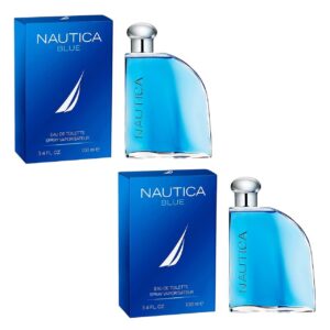 paquete de perfume 2x1 nautica blue 100ml adt hombre