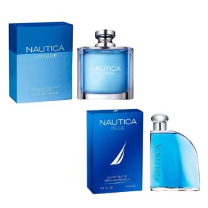 paquete de perfume 2x1 perfume nautica voyage + nautica blue adt 100ml hombre