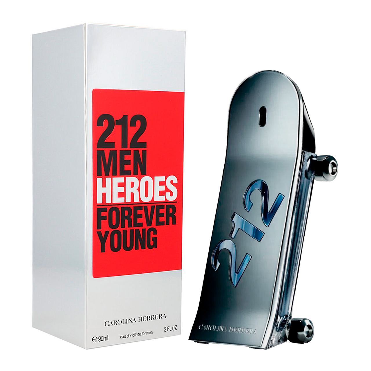 perfume 212 men heroes 90ml agua de tocador hombre