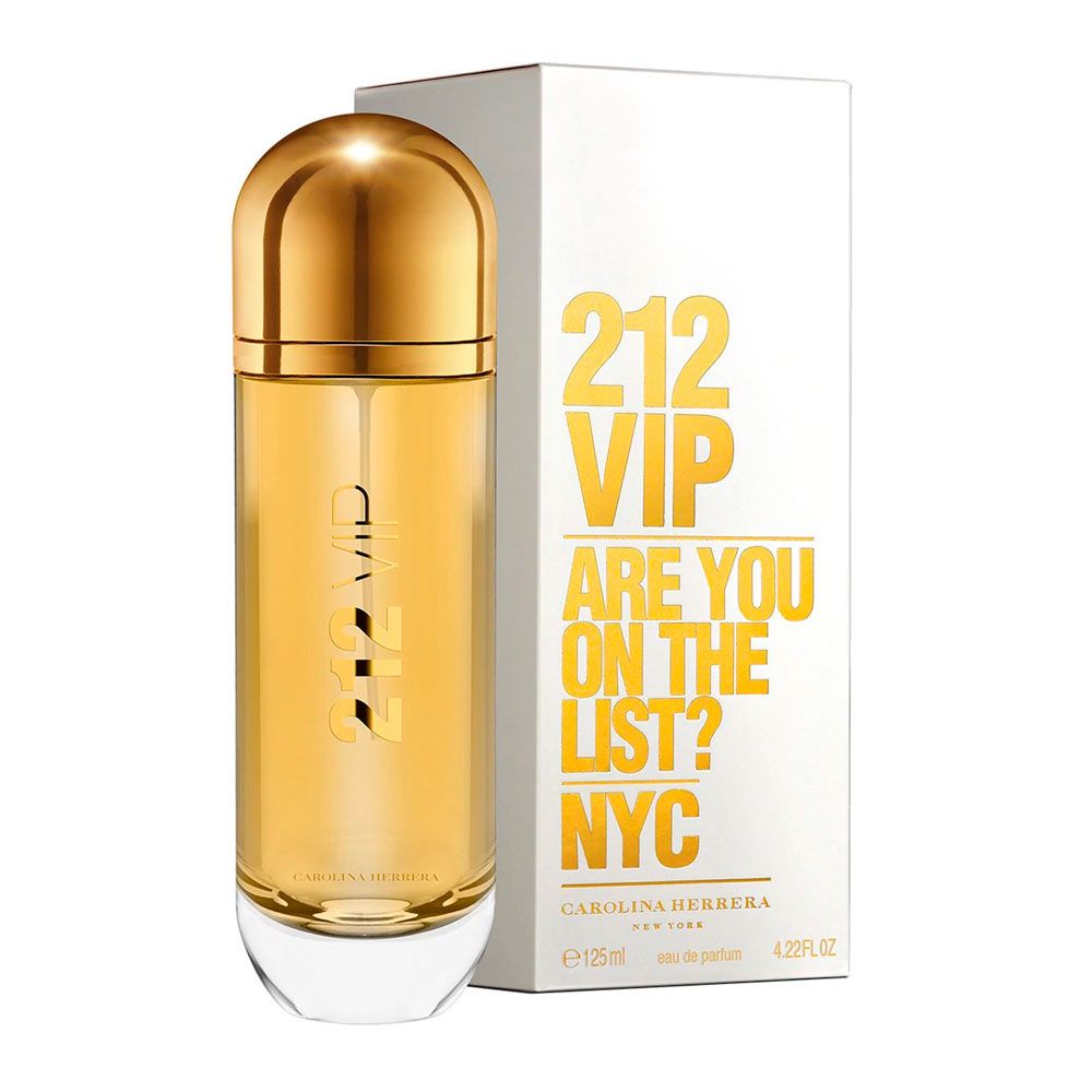 perfume 212 vip 125ml agua de perfume dama