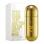 perfume 212 vip agua de perfume 80ml dama