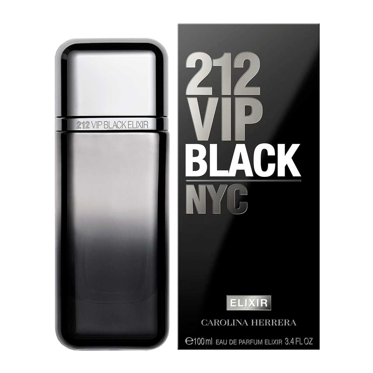 perfume 212 vip black elixir 100ml agua de perfume hombre