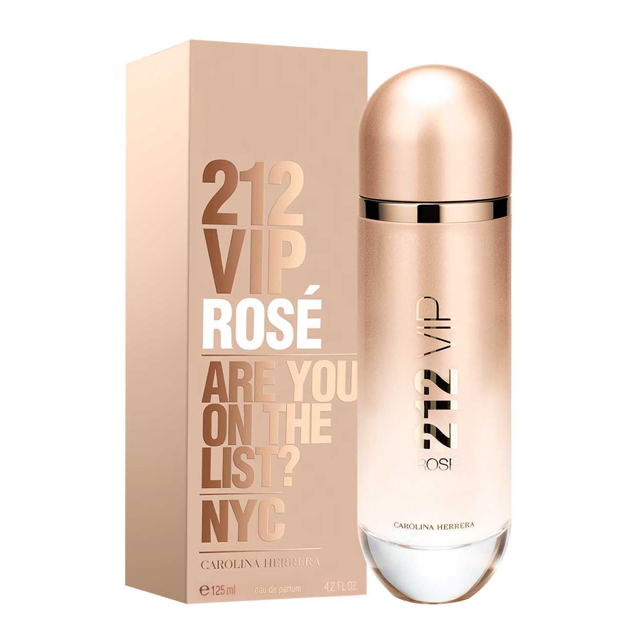 perfume 212 vip rose 125ml agua de perfume dama