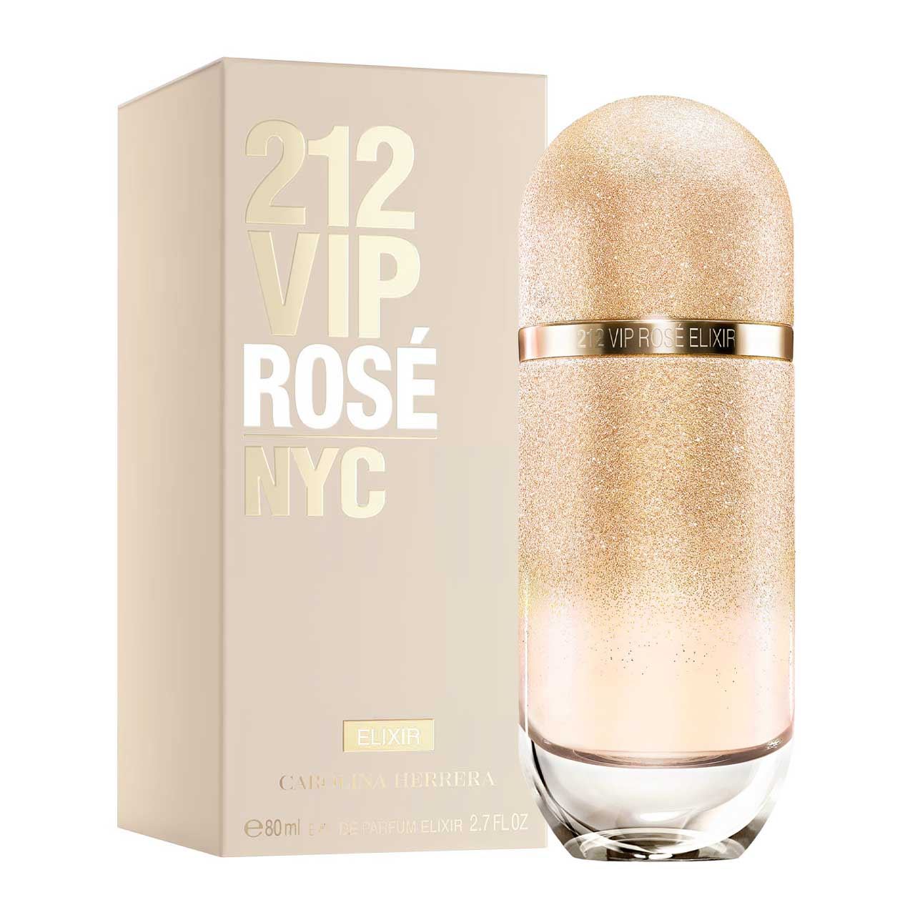 perfume 212 vip rose elixir agua de perfume 80ml dama