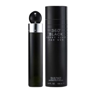perfume 360 black 100ml agua de tocador hombre