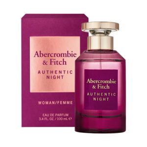 perfume abercrombie fitch authentic night agua de perfume 100 dama