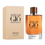 perfume acqua di gio absolu 125ml agua de perfume hombre