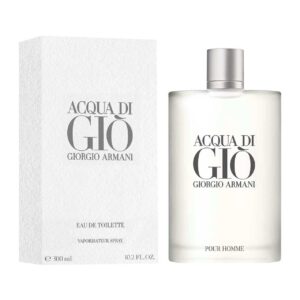perfume acqua di gio agua de tocador 300ml hombre