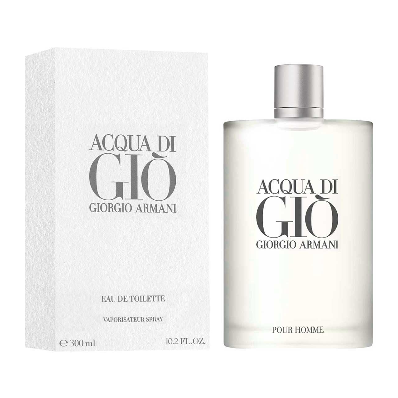 perfume acqua di gio agua de tocador 300ml hombre
