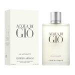 perfume acqua di gio refilable 200ml agua de tocador hombre