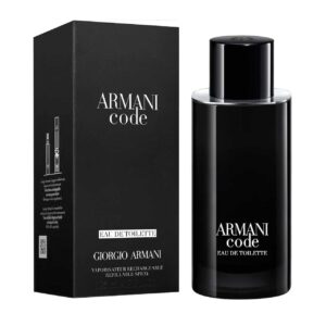 perfume armani code agua de tocador 125ml hombre