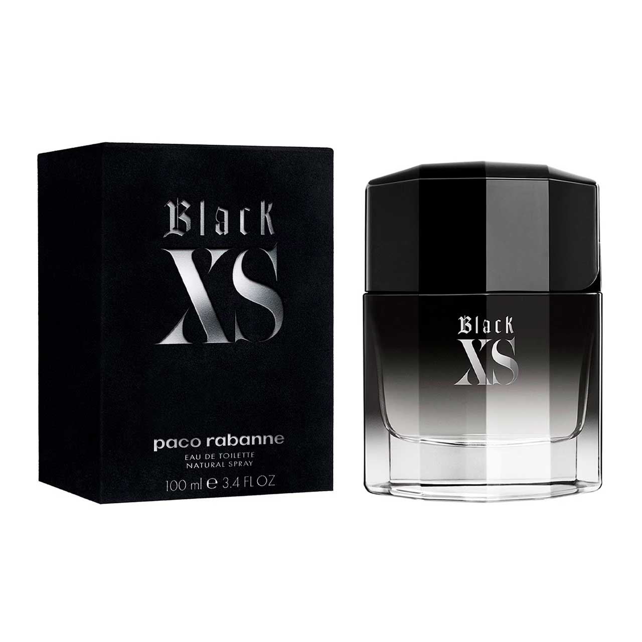 perfume black xs 100ml agua de tocador hombre