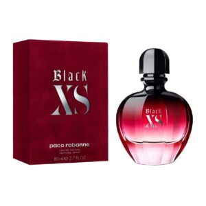 perfume black xs agua de perfume 80ml dama