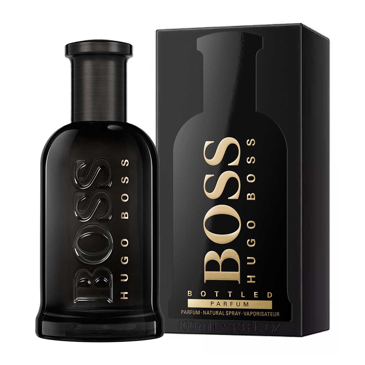 perfume boss bottled negro parfum 100ml hombre