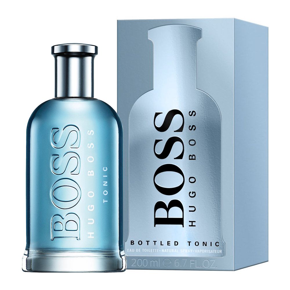 perfume boss bottled tonic 200ml agua de tocador hombre