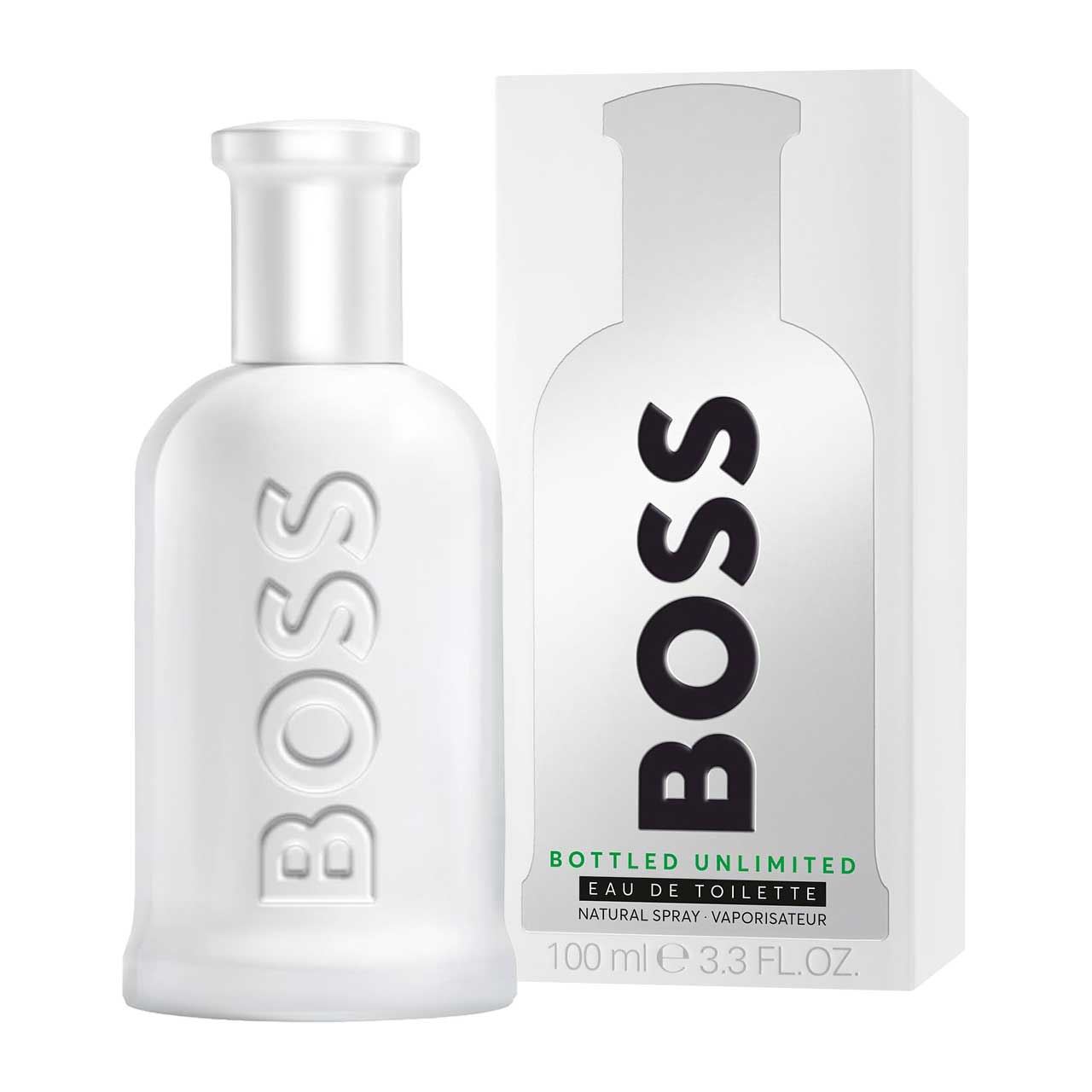 perfume boss bottled unlimited 100ml agua de tocador hombre