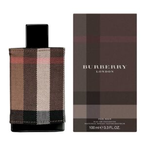 perfume burberry london 100ml agua de tocador hombre tela