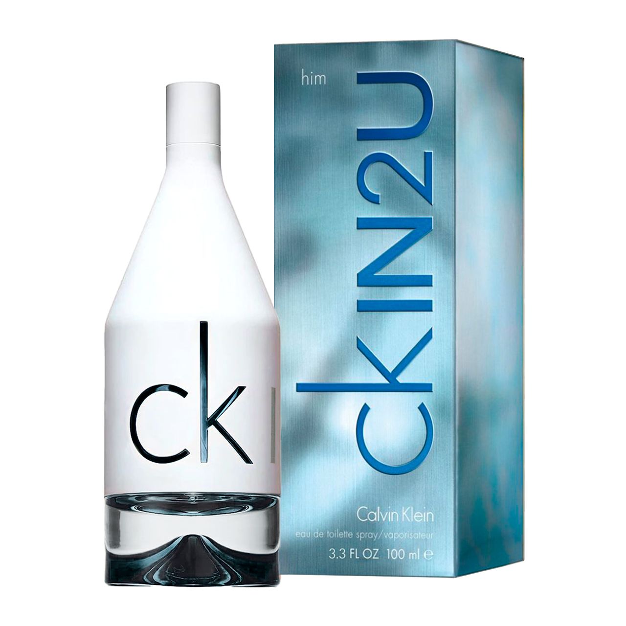 perfume ckin2u 100ml agua de tocador hombre