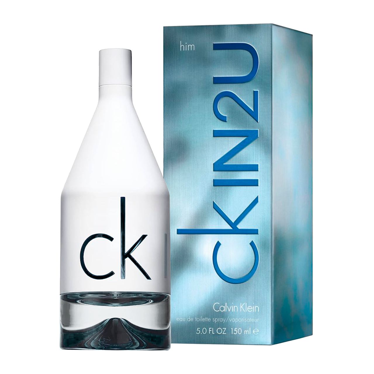 perfume ckin2u 150ml agua de tocador hombre