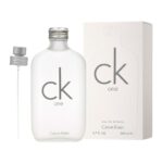 perfume ck one 200ml agua de tocador unisex