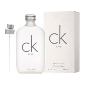 perfume ck one 200ml agua de tocador unisex
