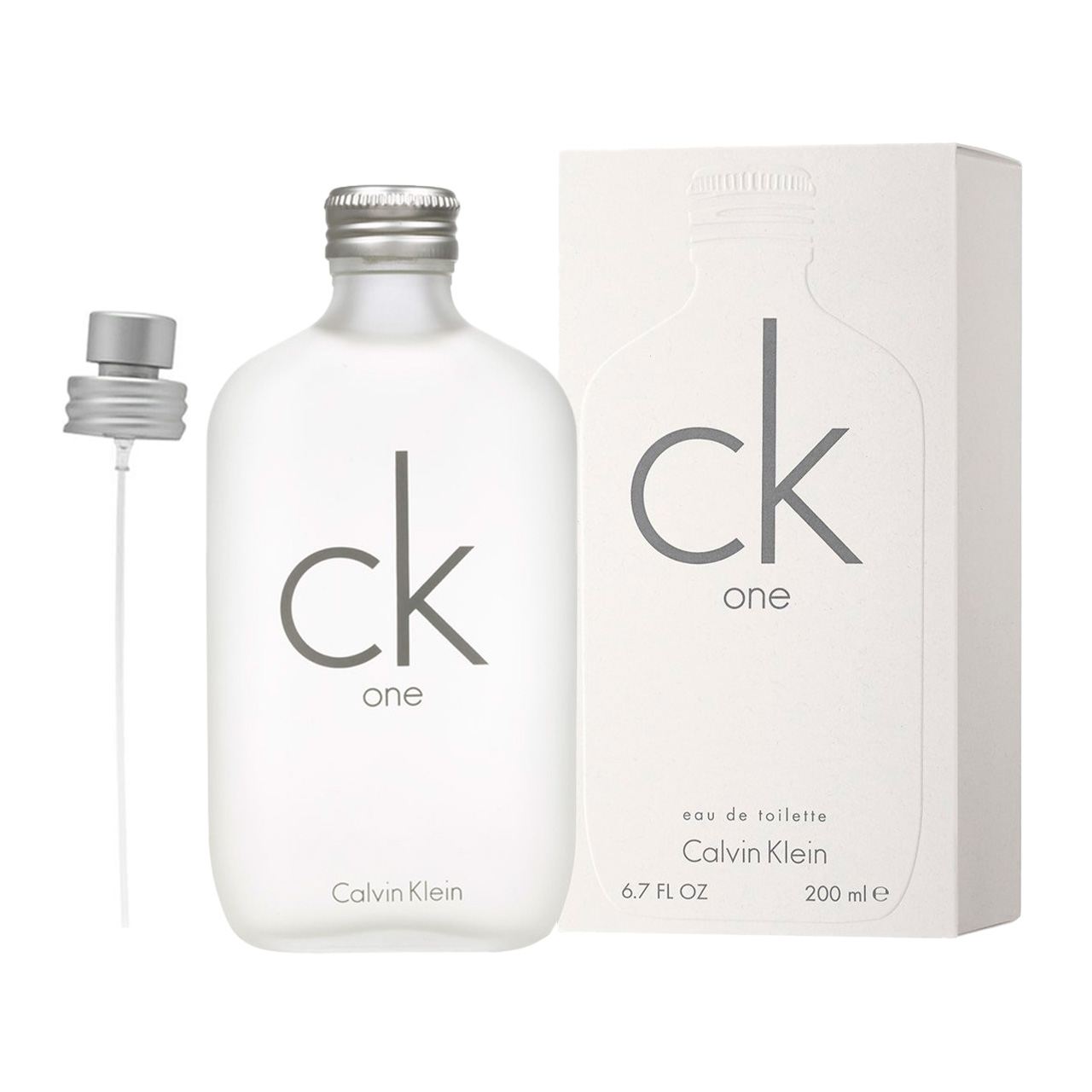 perfume ck one 200ml agua de tocador unisex