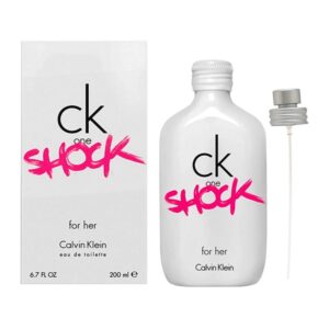 perfume ck one shock 200ml agua de tocador dama