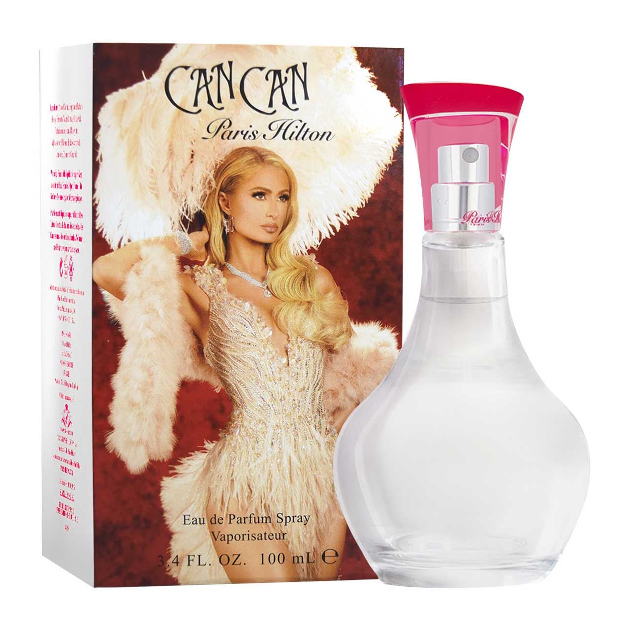 perfume can can by paris hilton 100ml agua de perfume dama