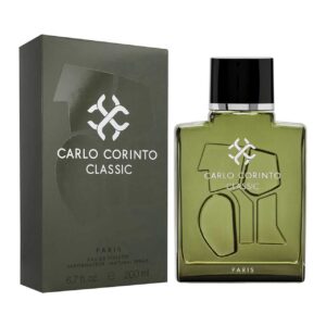 perfume carlo corinto 200ml agua de tocador hombre
