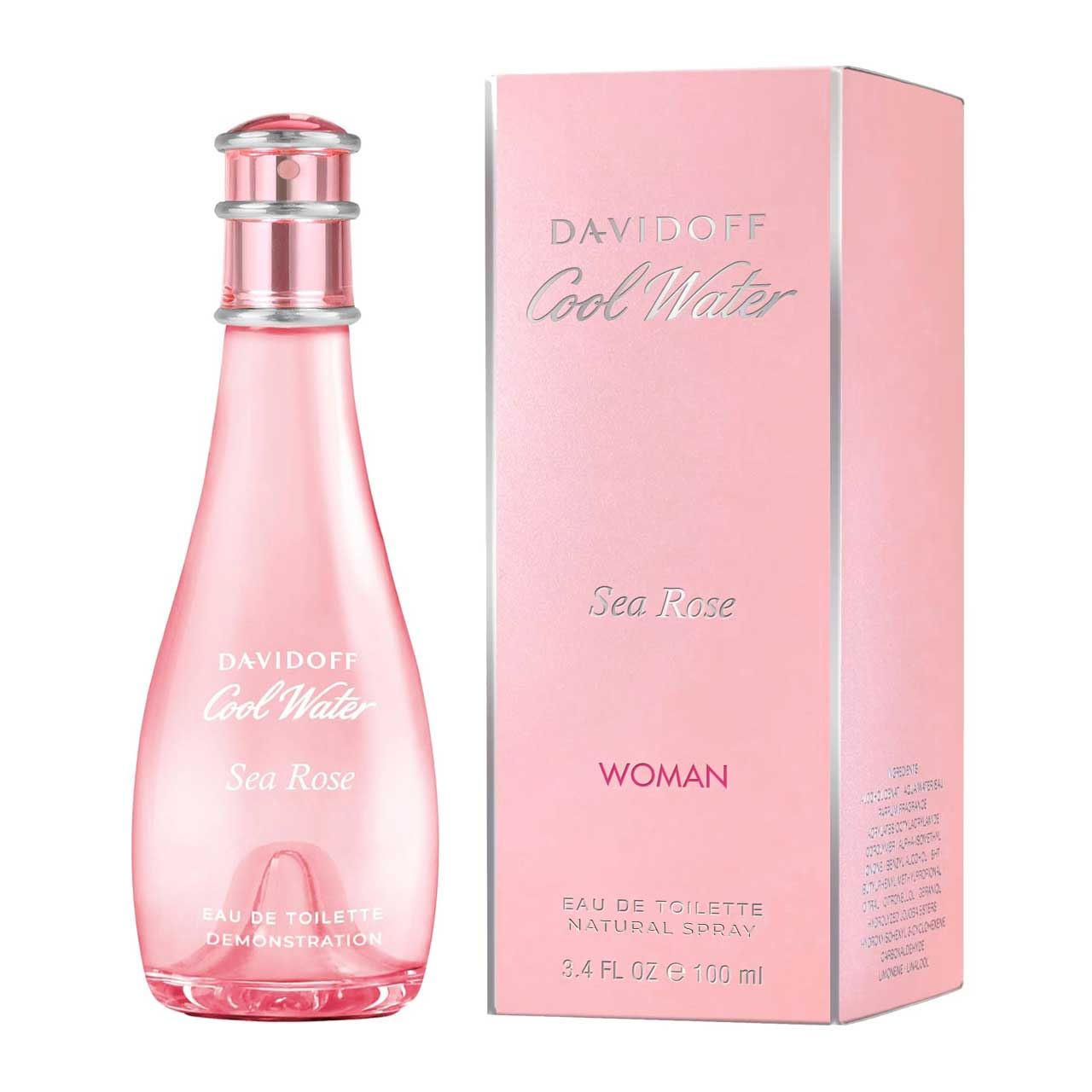 perfume cool water sea rose 100ml agua de tocador dama