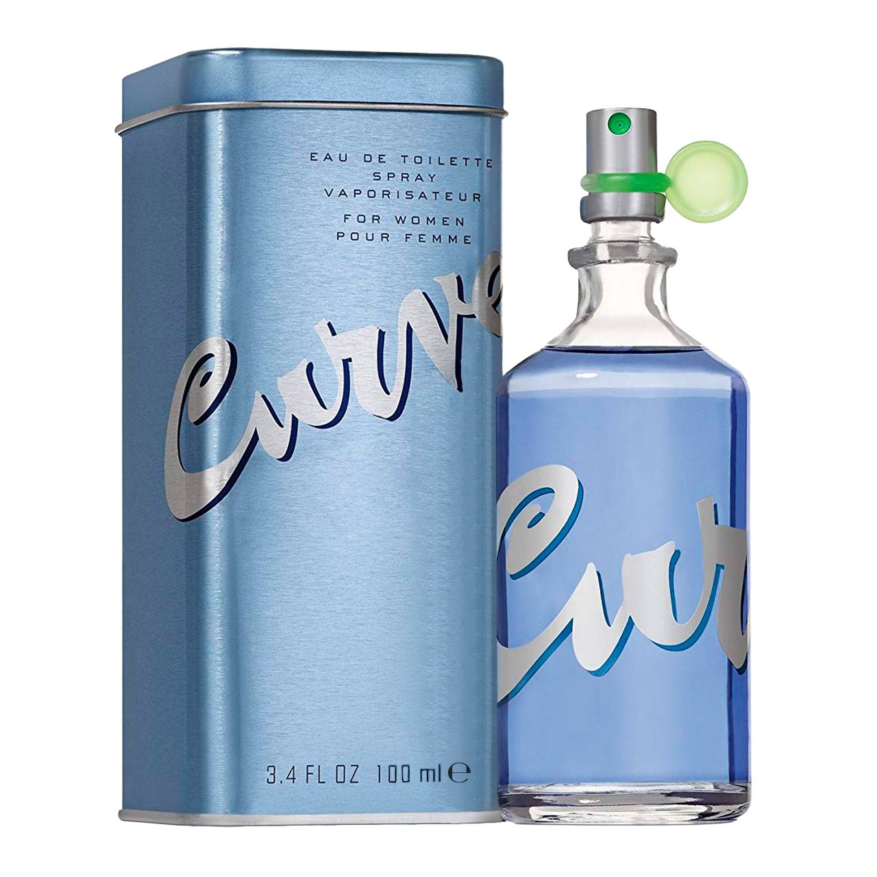 perfume curve 100ml agua de tocador dama