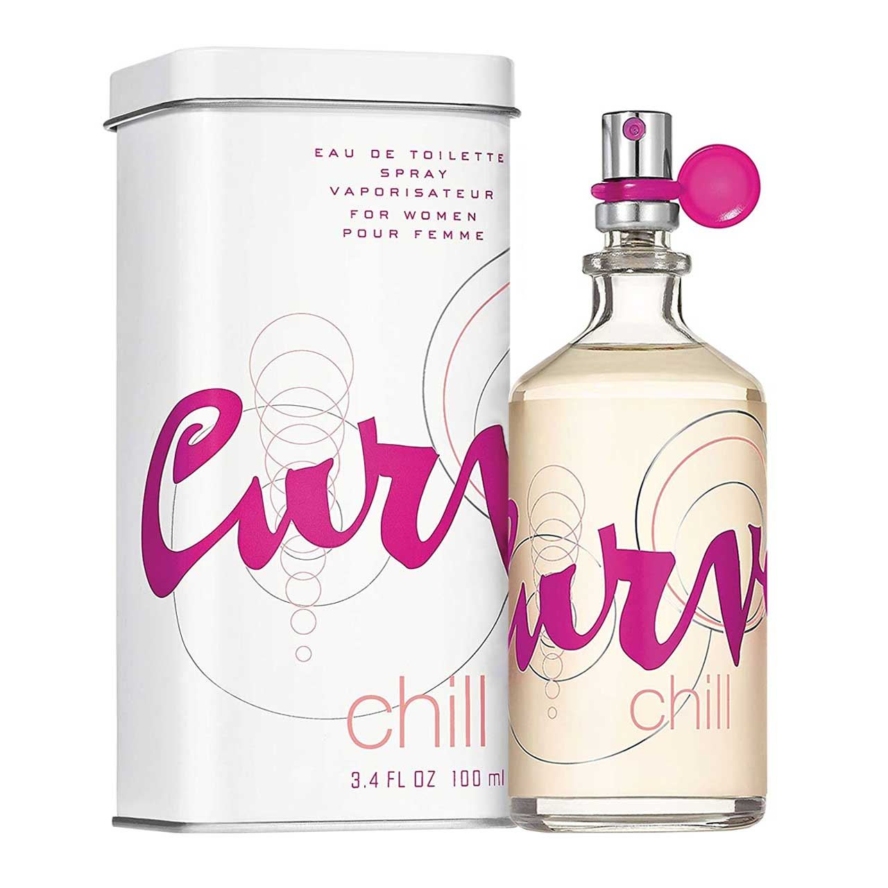 perfume curve chill 100ml agua de tocador dama