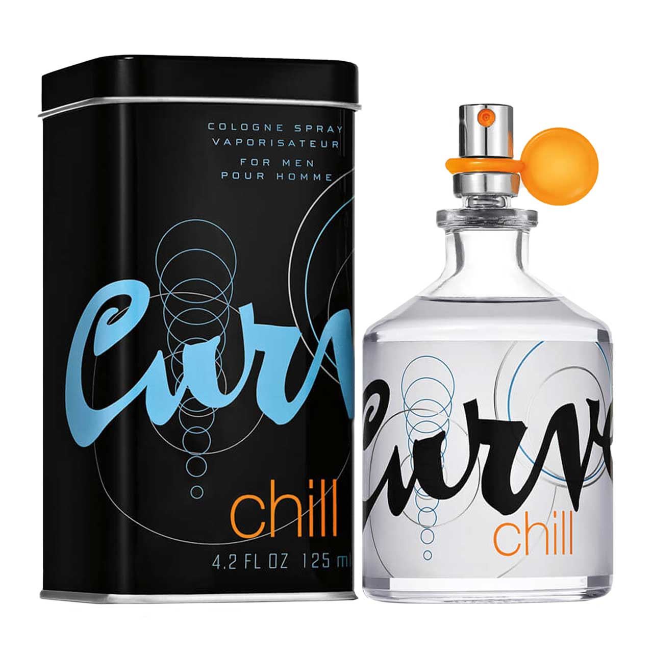 perfume curve chill agua de colonia 125ml hombre