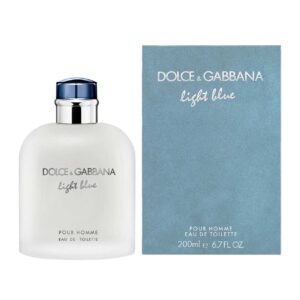 perfume dolce gabbana light blue agua de tocador 200 ml hombre