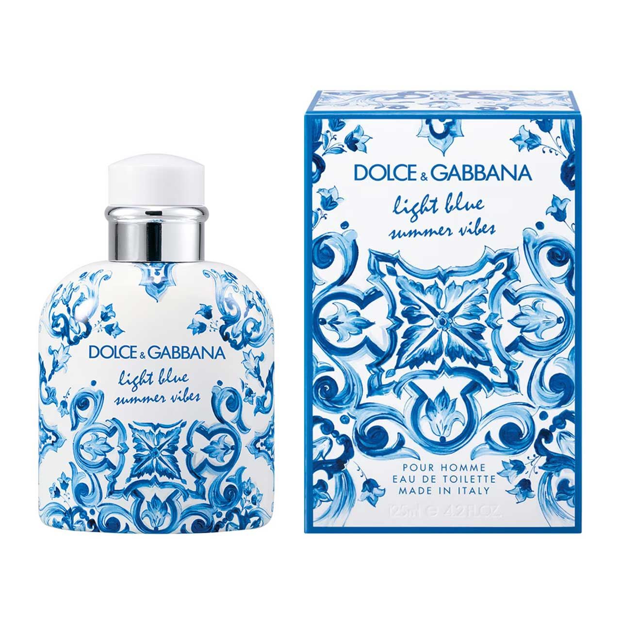 perfume dolce gabbana light blue summer vibes agua de tocador 125ml hombre