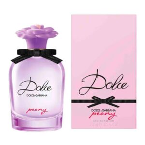 perfume dolce peony 75ml agua de perfume dama
