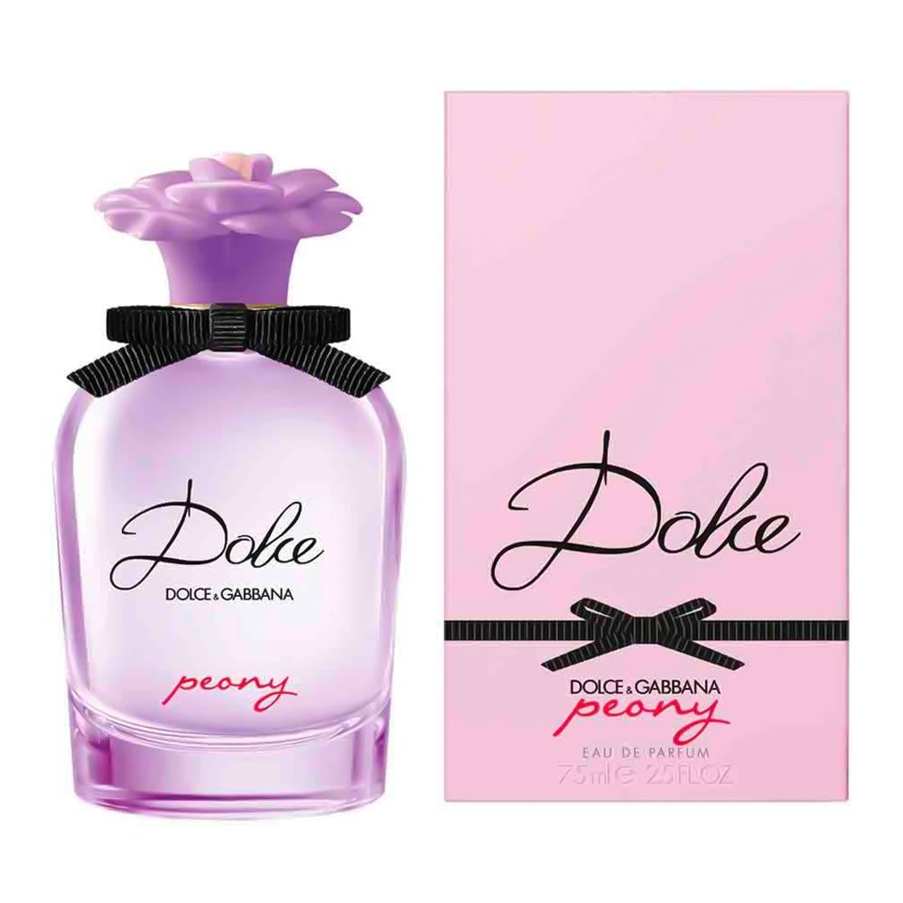 perfume dolce peony 75ml agua de perfume dama