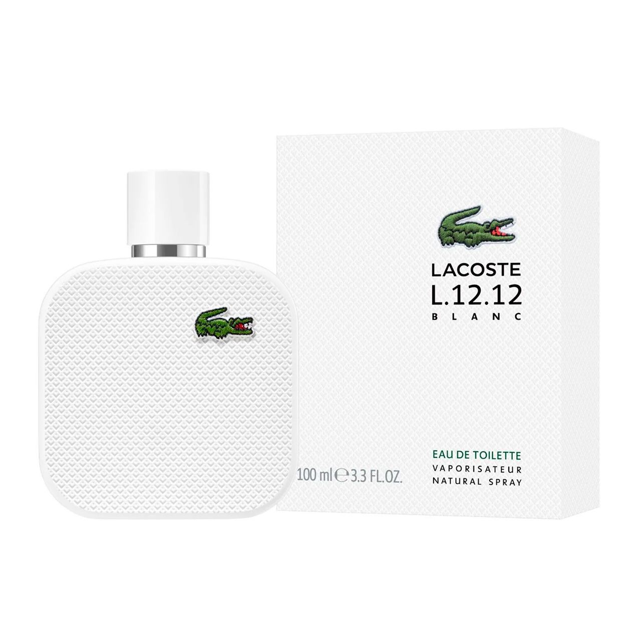 perfume eau de lacoste blanc 100ml agua de tocador hombre