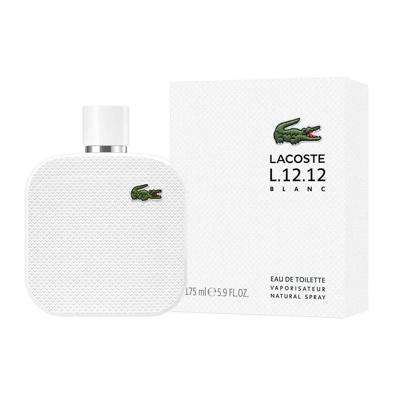 perfume eau de lacoste blanc agua de tocador 175ml hombre
