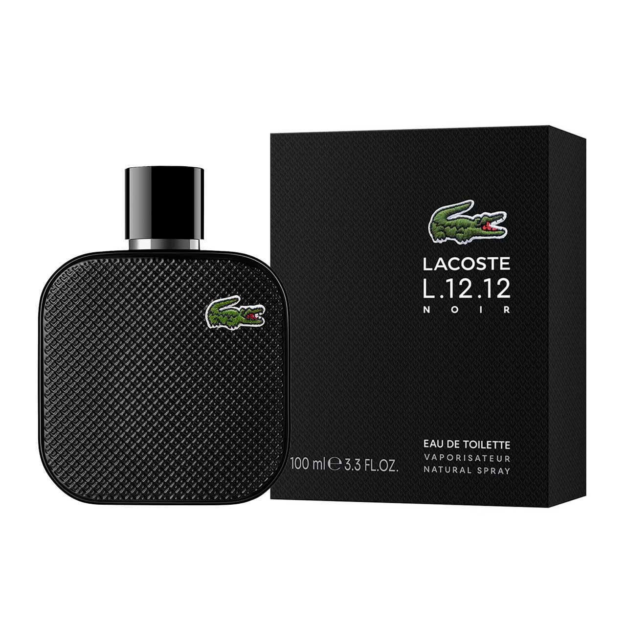 perfume eau de lacoste noir 100ml agua de tocador hombre