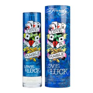 perfume ed hardy love luck 100ml agua de tocador hombre