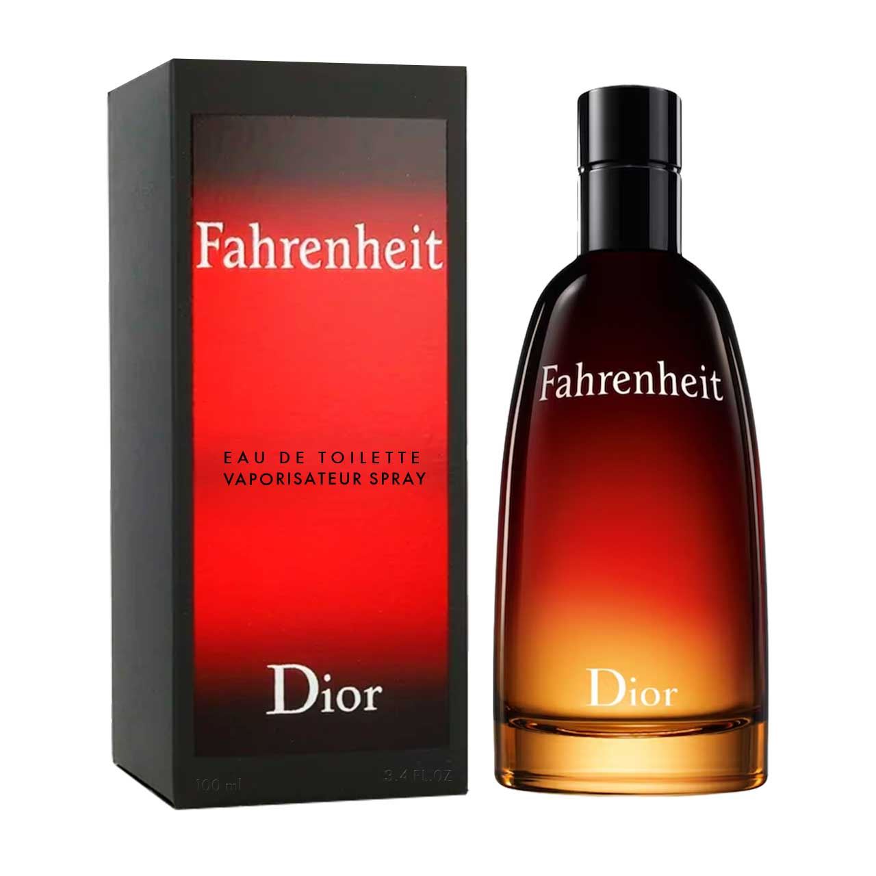 perfume fahrenheit 100ml agua de tocador hombre