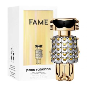 perfume fame agua de perfume refillable 80ml dama