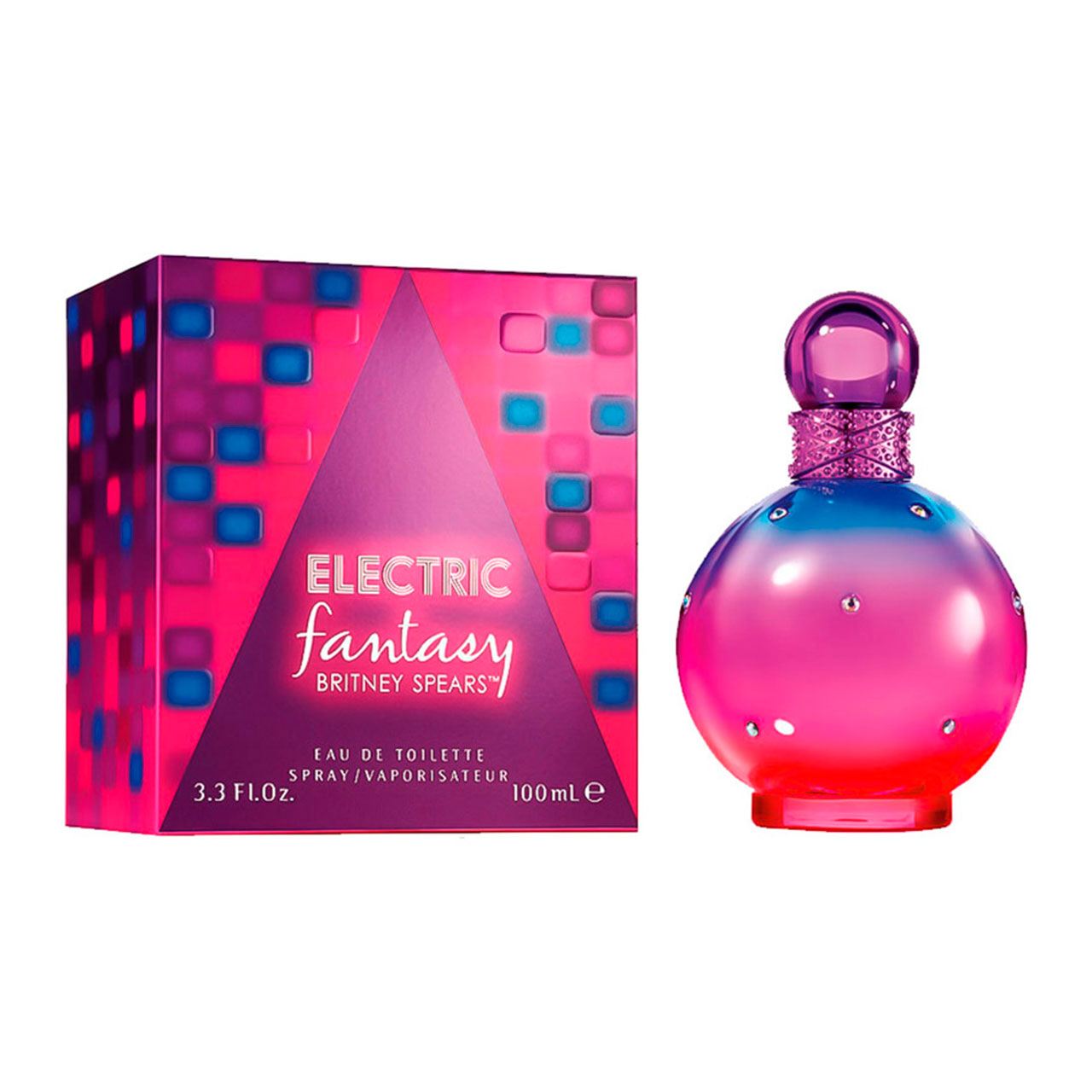 perfume fantasy electric 100ml agua de tocador dama