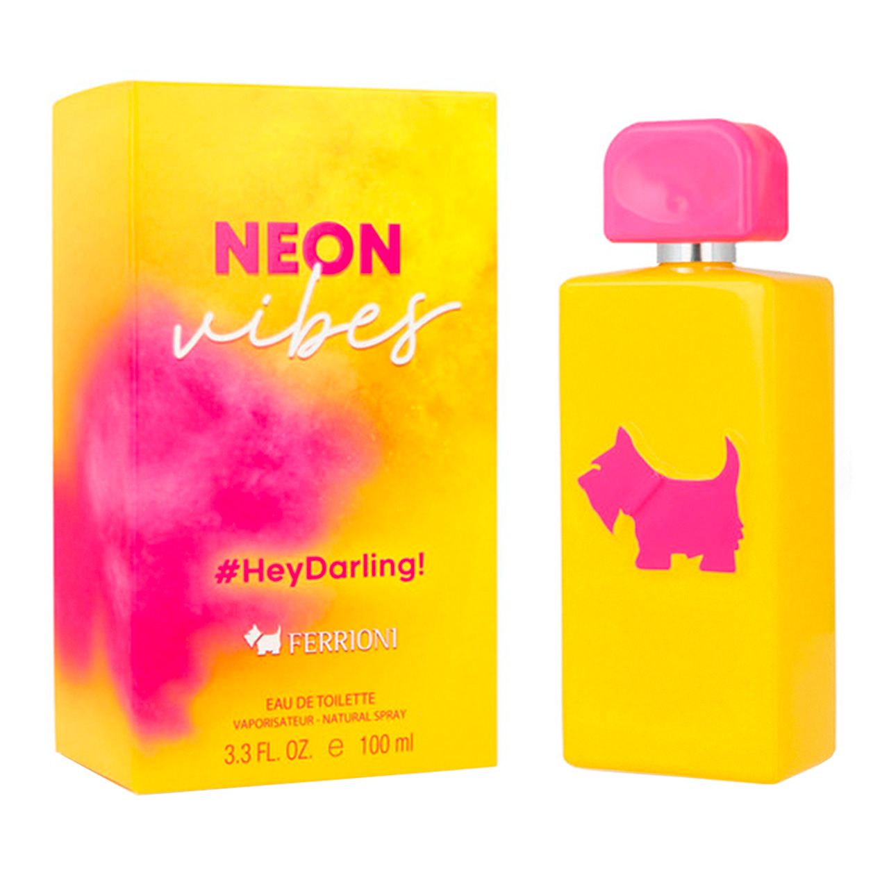 perfume ferrioni neon vibes 100ml agua de tocador dama