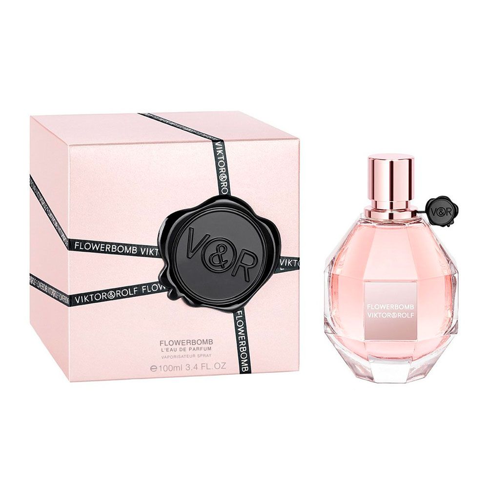 perfume flowerbomb 100ml agua de perfume dama