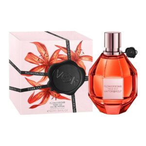 perfume flowerbomb tiger lily 100ml agua de perfume dama