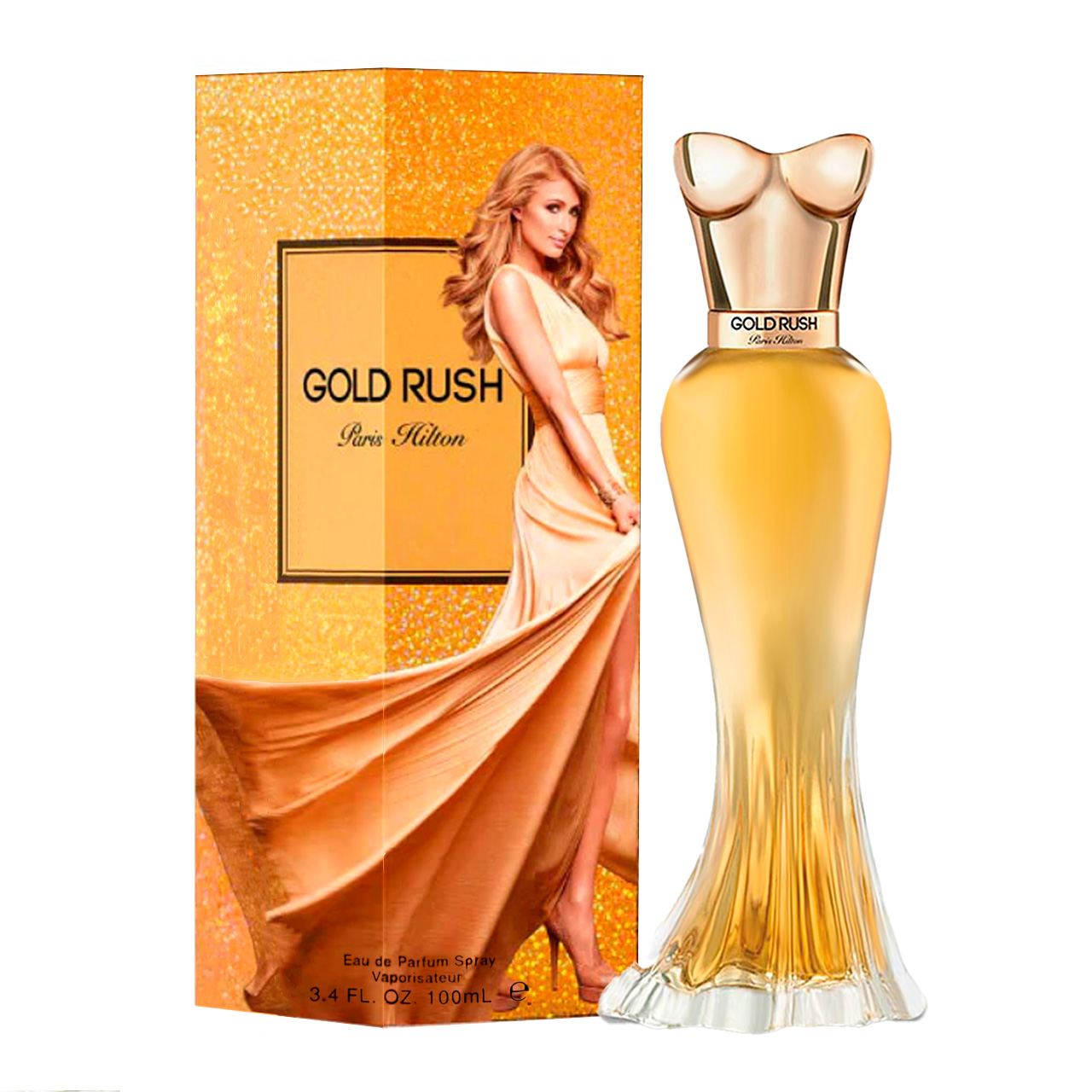 perfume gold rush by paris hilton 100ml agua de perfume dama