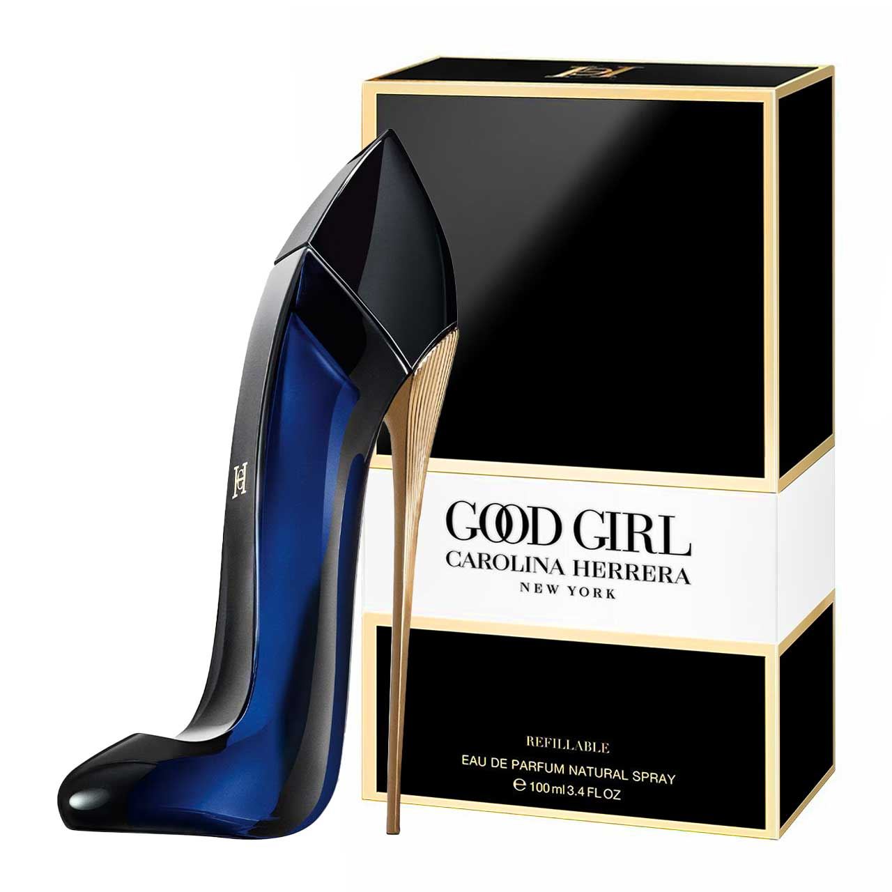 perfume good girl refillble 100ml agua de perfume dama