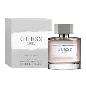 perfume guess 1981 100ml agua de tocador hombre